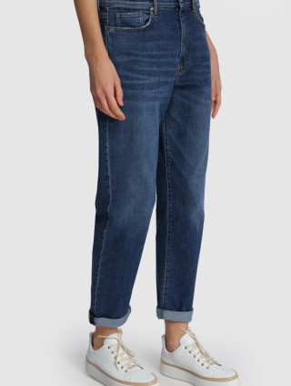 Тёмно-синие джинсы SPORTMAX: фото 2 - Invogue