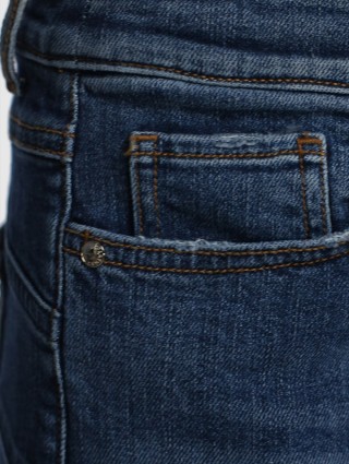 Тёмно-синие джинсы SPORTMAX: фото 4 - Invogue