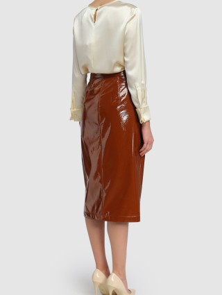 Коричнева спідниця SPORTMAX : фото 2 - Invogue