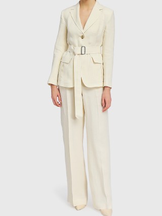 Молочный пиджак WEEKEND MAX MARA: фото 1 - Invogue