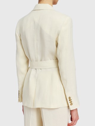 Молочный пиджак WEEKEND MAX MARA: фото 4 - Invogue