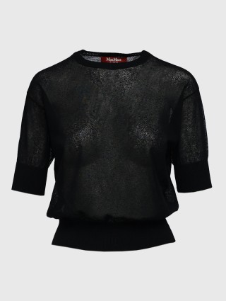 Чёрный свитер MAX MARA: фото - Invogue