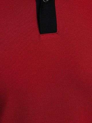 Красное поло BOSS: фото 5 - Invogue