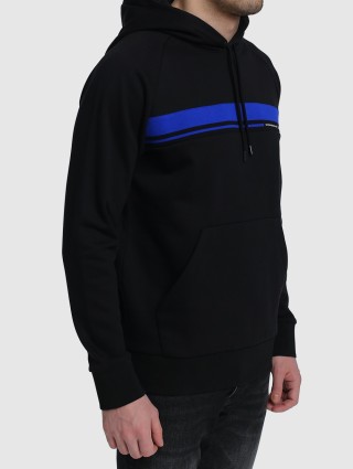 Черное худи BOSS: фото 3 - Invogue