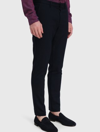 Синие брюки BOSS: фото 3 - Invogue