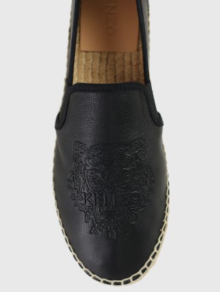 Чёрные эспадрильи KENZO: фото 4 - Invogue