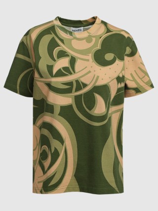 Зелена футболка KENZO : фото - Invogue