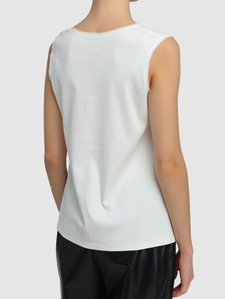 Молочный топ MARC CAIN: фото 3 - Invogue