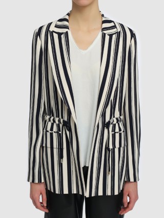 Синий пиджак MARC CAIN: фото 3 - Invogue