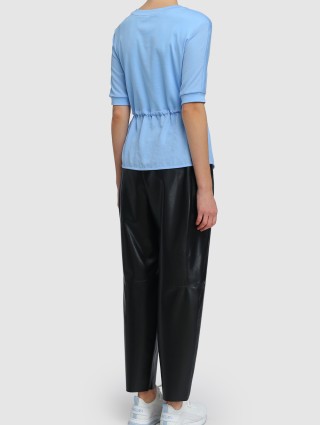 Синяя блуза MARC CAIN: фото 2 - Invogue