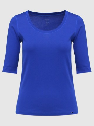 Синяя футболка MARC CAIN: фото - Invogue