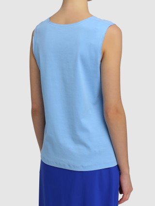 Синий топ MARC CAIN: фото 4 - Invogue