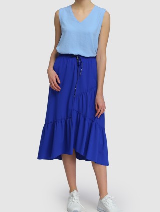 Синий топ MARC CAIN: фото 1 - Invogue