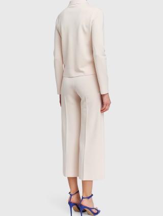 Кремовые брюки MARC CAIN: фото 2 - Invogue