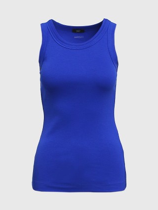 Синий топ MARC CAIN: фото - Invogue