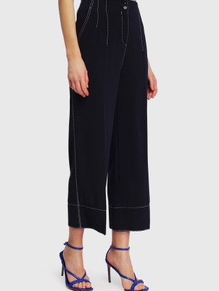 Синие брюки MARC CAIN: фото 3 - Invogue