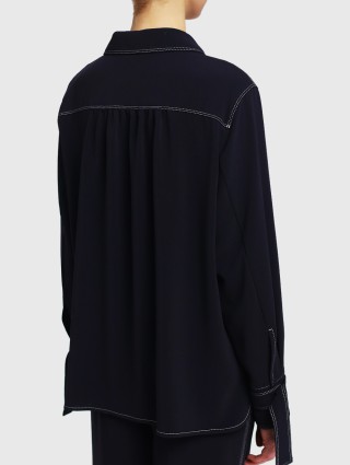 Синя куртка MARC CAIN : фото 4 - Invogue