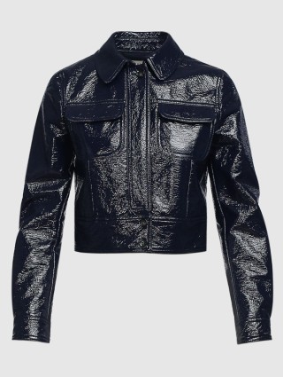 Тёмно-синяя куртка I BLUES: фото - Invogue