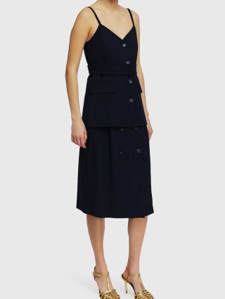 Тёмно-синий топ MARELLA: фото 1 - Invogue