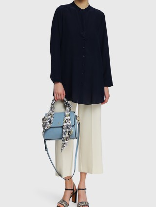 Синие босоножки MARELLA: фото 2 - Invogue