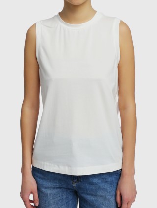 Белый топ MARELLA: фото 3 - Invogue