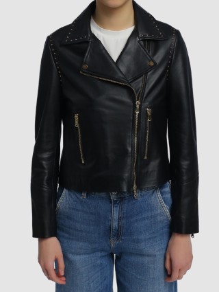 Чёрная куртка MARELLA: фото 3 - Invogue