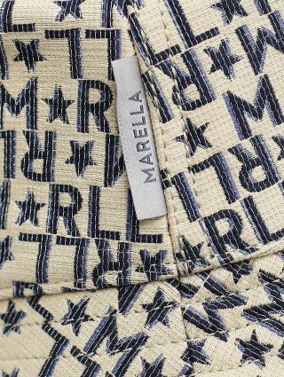 Бежевый шляпа MARELLA: фото 3 - Invogue