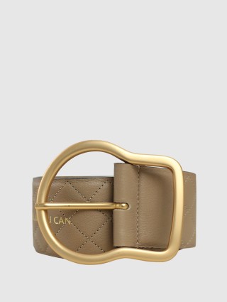 Бежевый ремень DOROTHEE SCHUMACHER: фото - Invogue