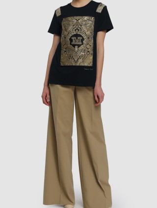 Кремові брюки MAX MARA : фото 1 - Invogue