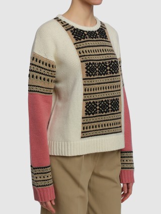 Розовый свитер MAX MARA: фото 3 - Invogue