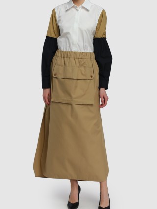 Белая рубашка MAX MARA: фото 1 - Invogue