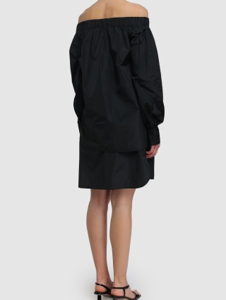 Чёрная рубашка MAX MARA: фото 2 - Invogue