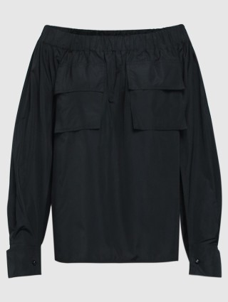 Чёрная рубашка MAX MARA: фото - Invogue