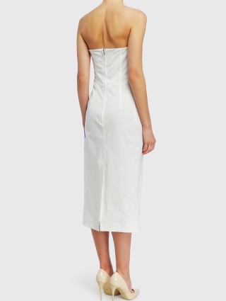 Біла сукня SPORTMAX : фото 2 - Invogue