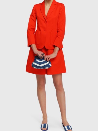 Красные шорты WEEKEND MAX MARA: фото 1 - Invogue