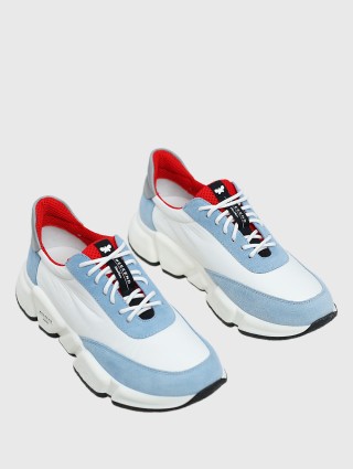 Белые сникерсы WEEKEND MAX MARA: фото 1 - Invogue