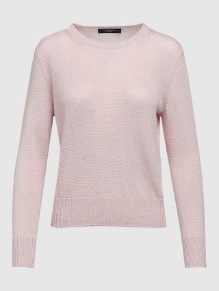 Розовый свитер WEEKEND MAX MARA: фото - Invogue