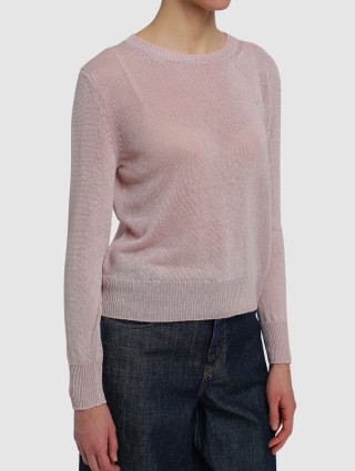 Розовый свитер WEEKEND MAX MARA: фото 3 - Invogue