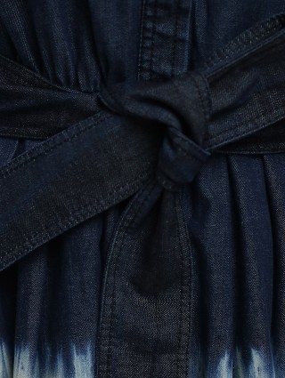 Тёмно-Синее платье WEEKEND MAX MARA: фото 5 - Invogue