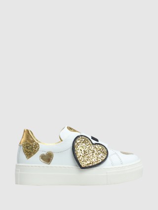 Кеды MOSCHINO KIDS (17113): фото - Invogue