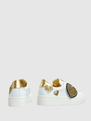 Кеды MOSCHINO KIDS (17113): фото 2 - Invogue