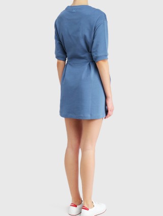 Голубое платье KENZO: фото 2 - Invogue