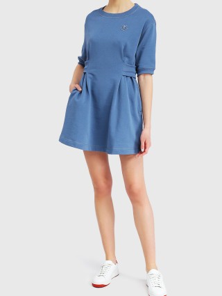 Голубое платье KENZO: фото 1 - Invogue