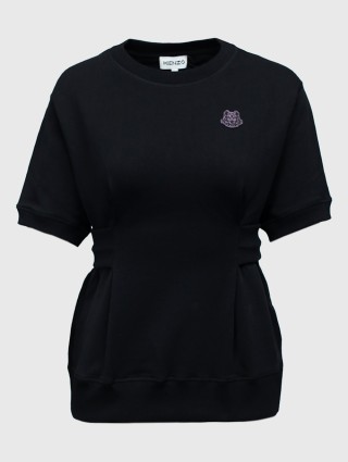 Чёрный свитшот KENZO: фото - Invogue