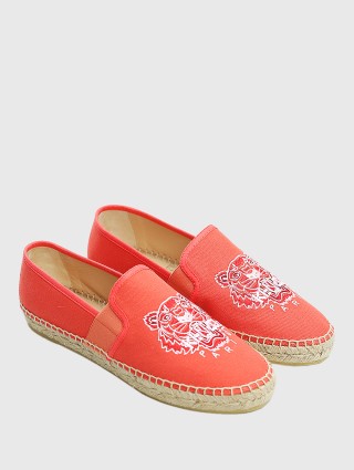Оранжевые эспадрильи KENZO: фото 1 - Invogue