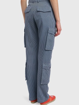 Серые брюки KENZO: фото 4 - Invogue