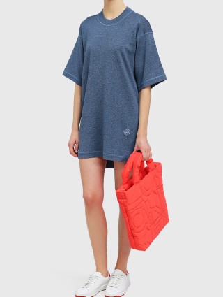 Голубое платье KENZO: фото 1 - Invogue