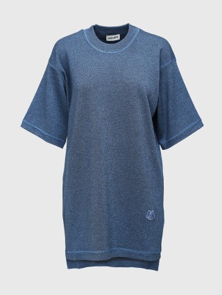 Голубое платье KENZO: фото - Invogue