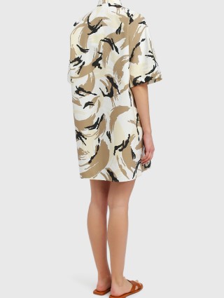 Белое платье KENZO: фото 2 - Invogue