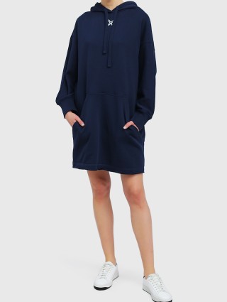 Тёмно-Синее платье KENZO: фото 1 - Invogue